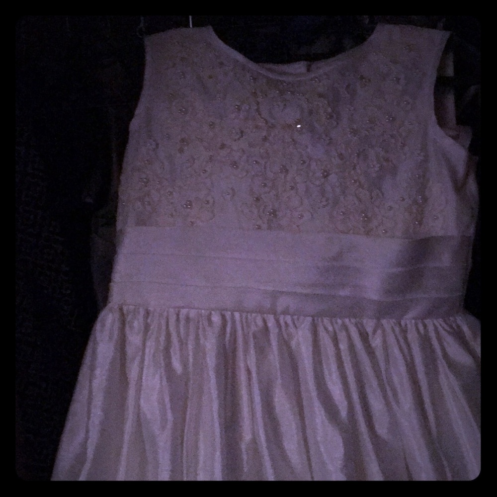 Full length bridal dress